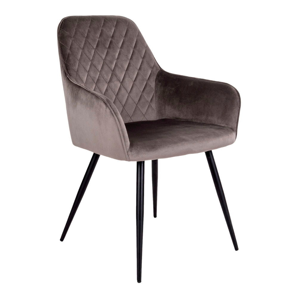 Harbo Eetkamerstoel Mushroom Velvet Set van 2